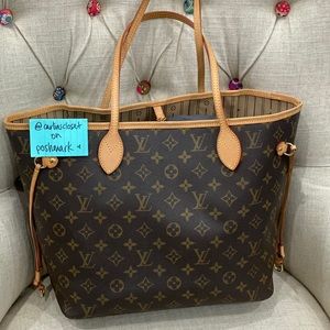 Louis Vuitton Neverfull MM Authentic Monogram